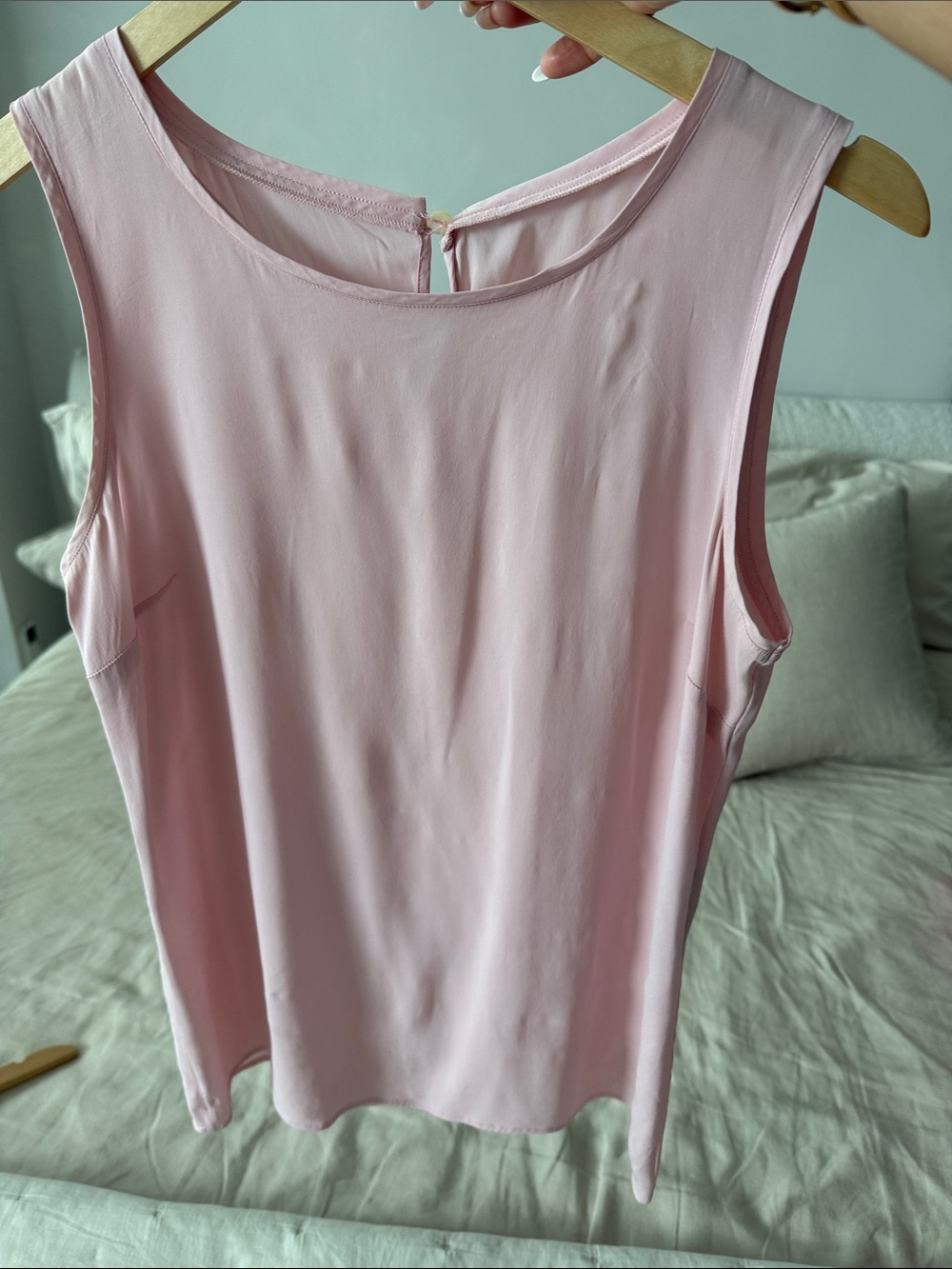 Dolce & Gabbana Light Pink Sleeveless Tank Top